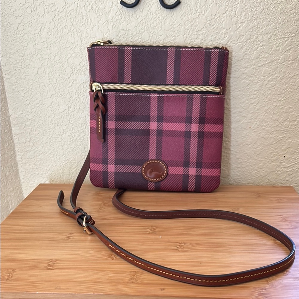 Dooney & Bourke Plaid Crossbody Bag